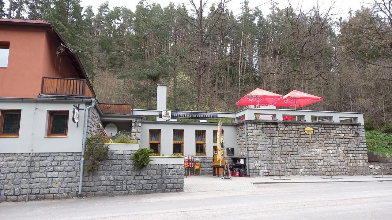 Lesni Restaurace Harrachovka 호텔 타보르 외부 사진